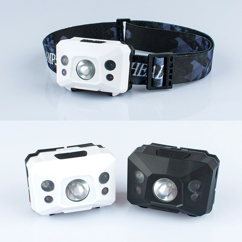 ABS Plastic Sensor LED Light Head Torch